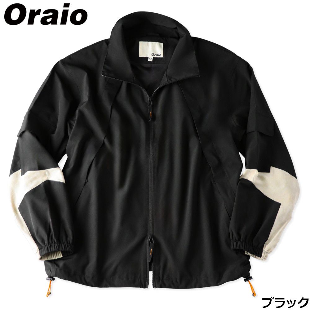 【現品限り】 ウェア Oraio(オライオ) 超撥水ライトジャケット 2XL ブラック