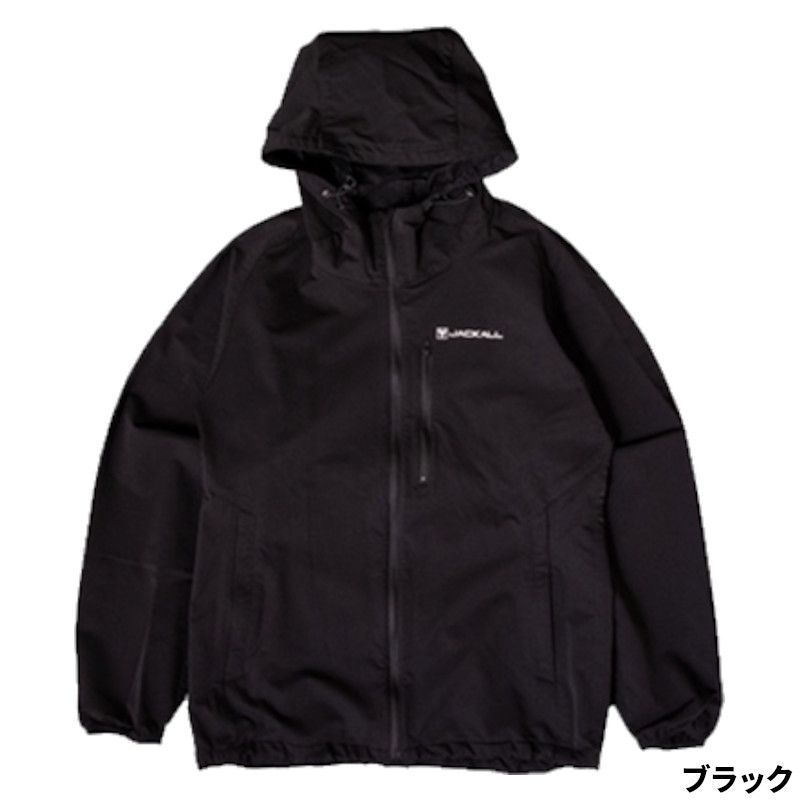 ジャッカル ウェア シェードフーディ S ブラック
