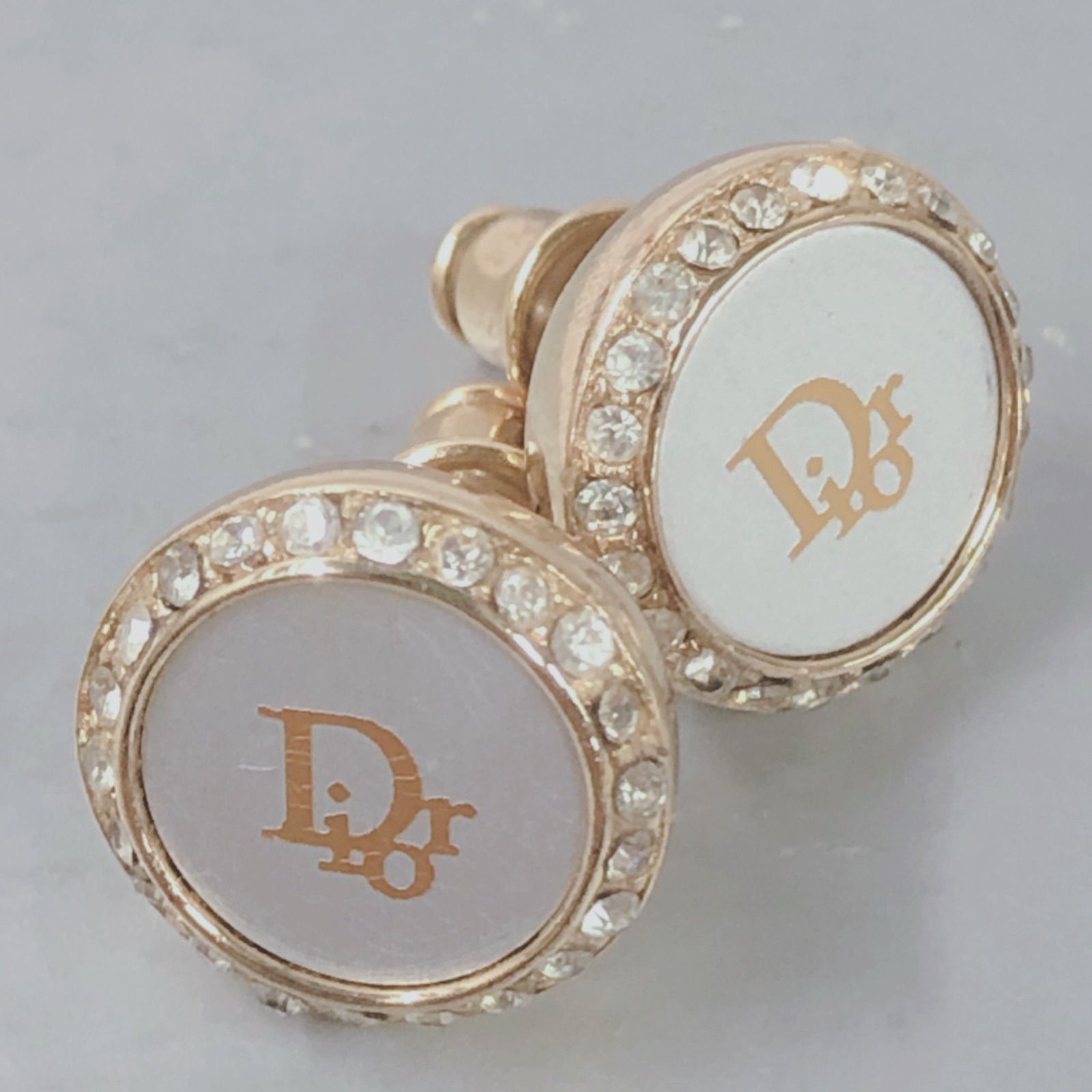 Dior ヴィンテージ ラインストーンピアス 11,625円