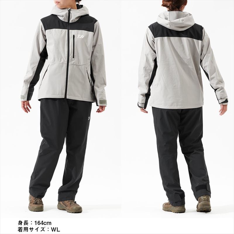 ダイワ ウェア DR-3625 レインマックス レインスーツ 2XL ブラック