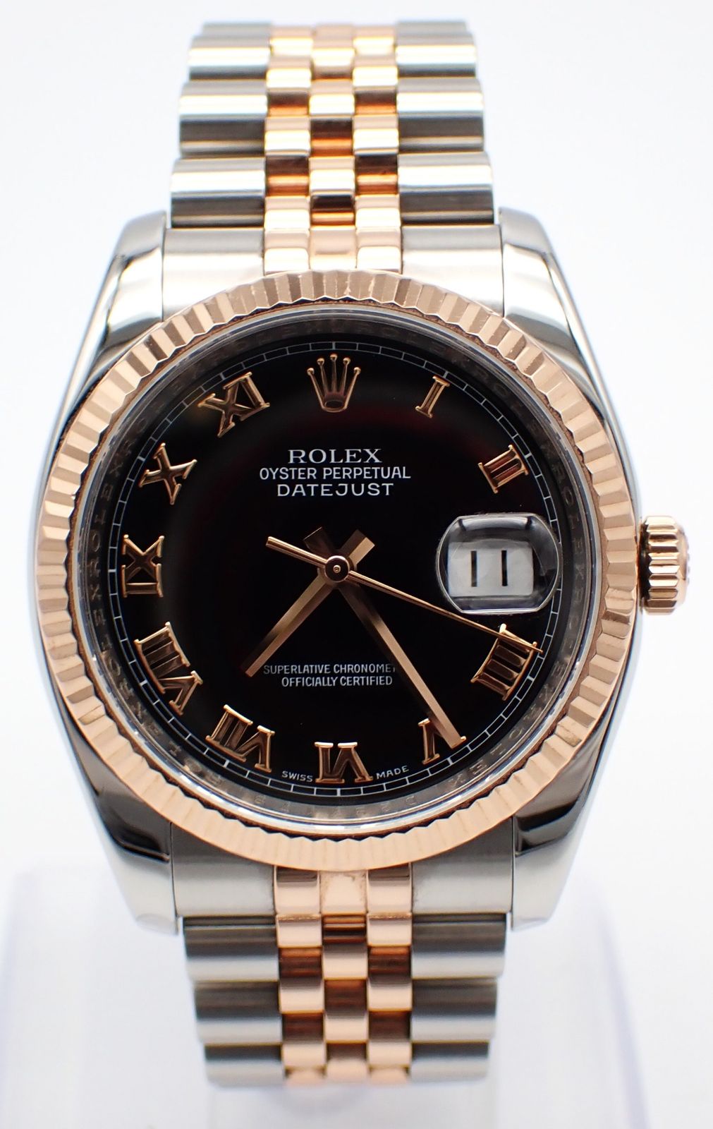 ROLEX(ロレックス) デイトジャスト 116231 SS/PG ステンレス ピンク