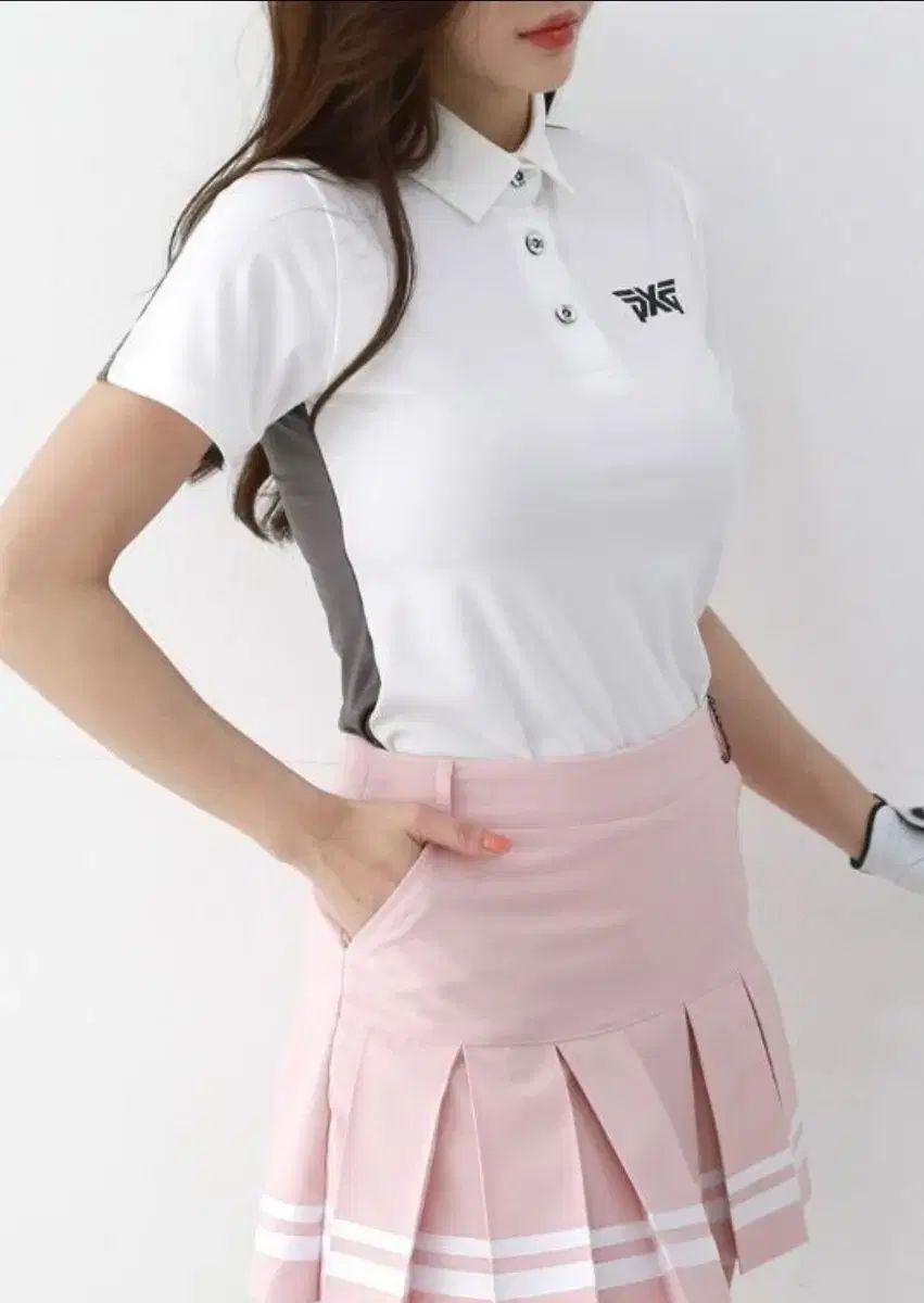 レディース L) PXG ゴルフ 半袖 カラーTシャツ