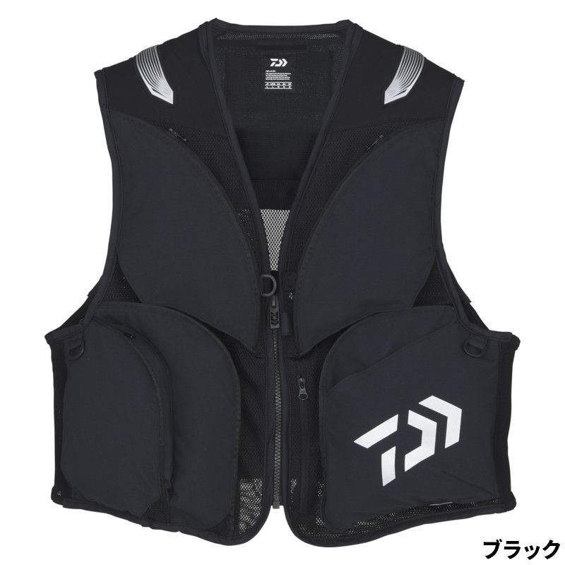 【現品限り】 ダイワ ウェア DV-2124 CORDURA クールショートベスト 2XL ブラック