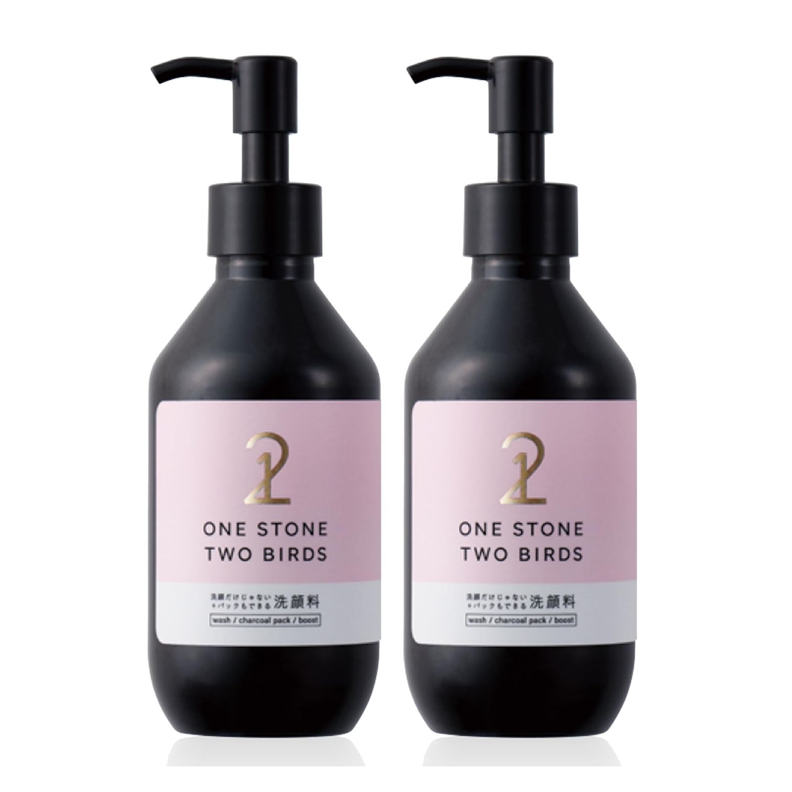 ワンストーンツーバーズ 洗顔だけじゃない＋パックもできる洗顔料 150mL 2個セット【泡洗顔】【毛穴】【one stone two birds】【ワンストーントゥーバーズ】【摩擦レス/泡立て不要】 [2個]