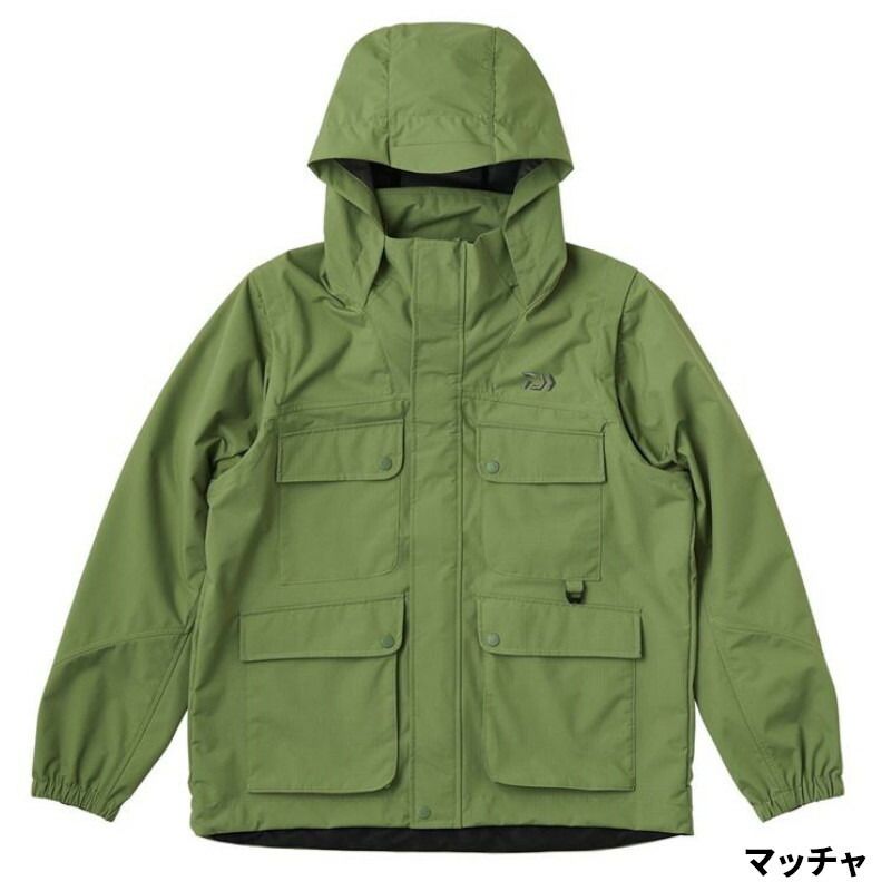ダイワ ウェア DJ-2725 デタッチャブルフィッシングベストジャケット M マッチャ
