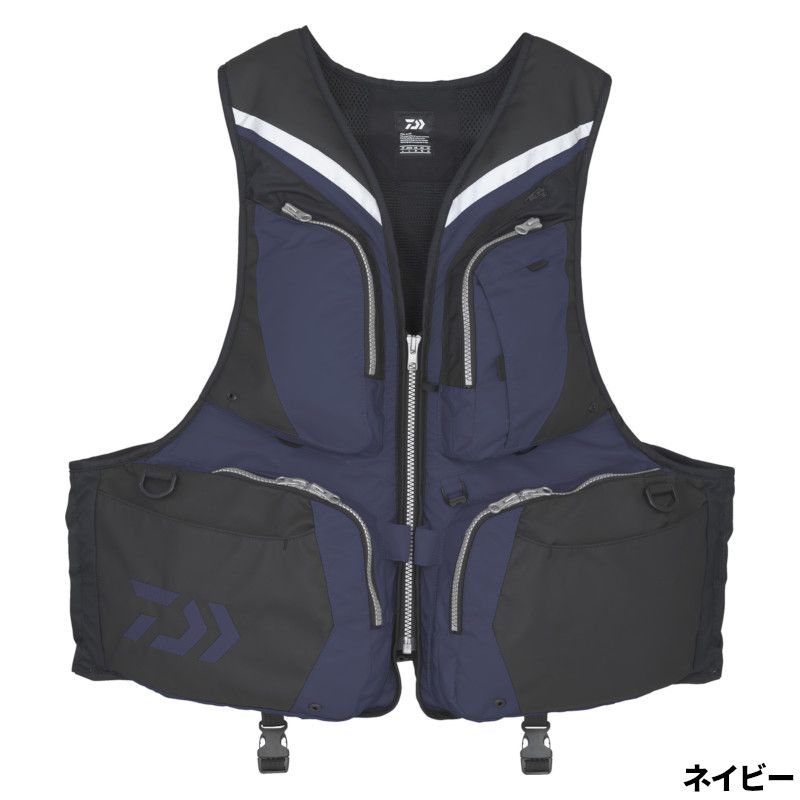 【現品限り】 ダイワ ライフジャケット DF-3324 バリアテック サイバーフロート L ネイビー