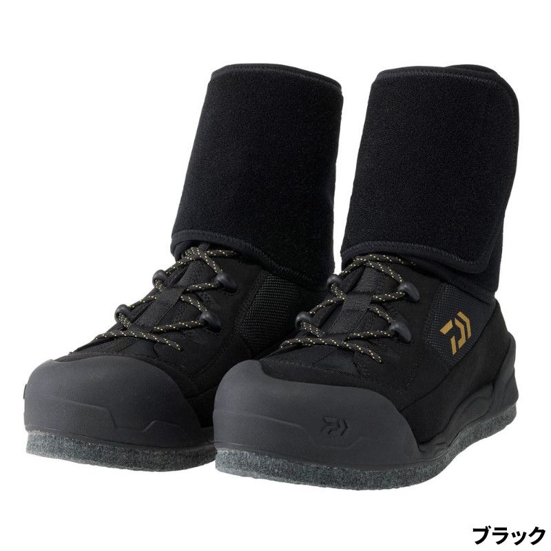 ダイワ DS-2551(フェルトスパイクソール)ウェーディングシューズJG 25.0cm ブラック