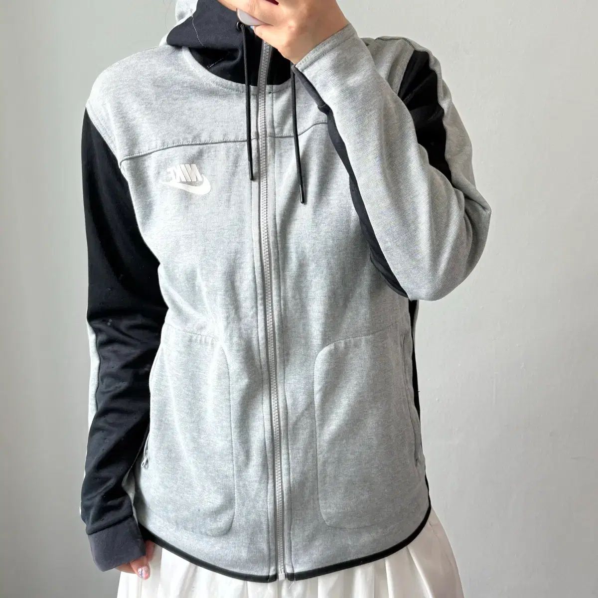 L NIKE フードジップアップ ナイキ パーカー メンズ 安い販売店舗