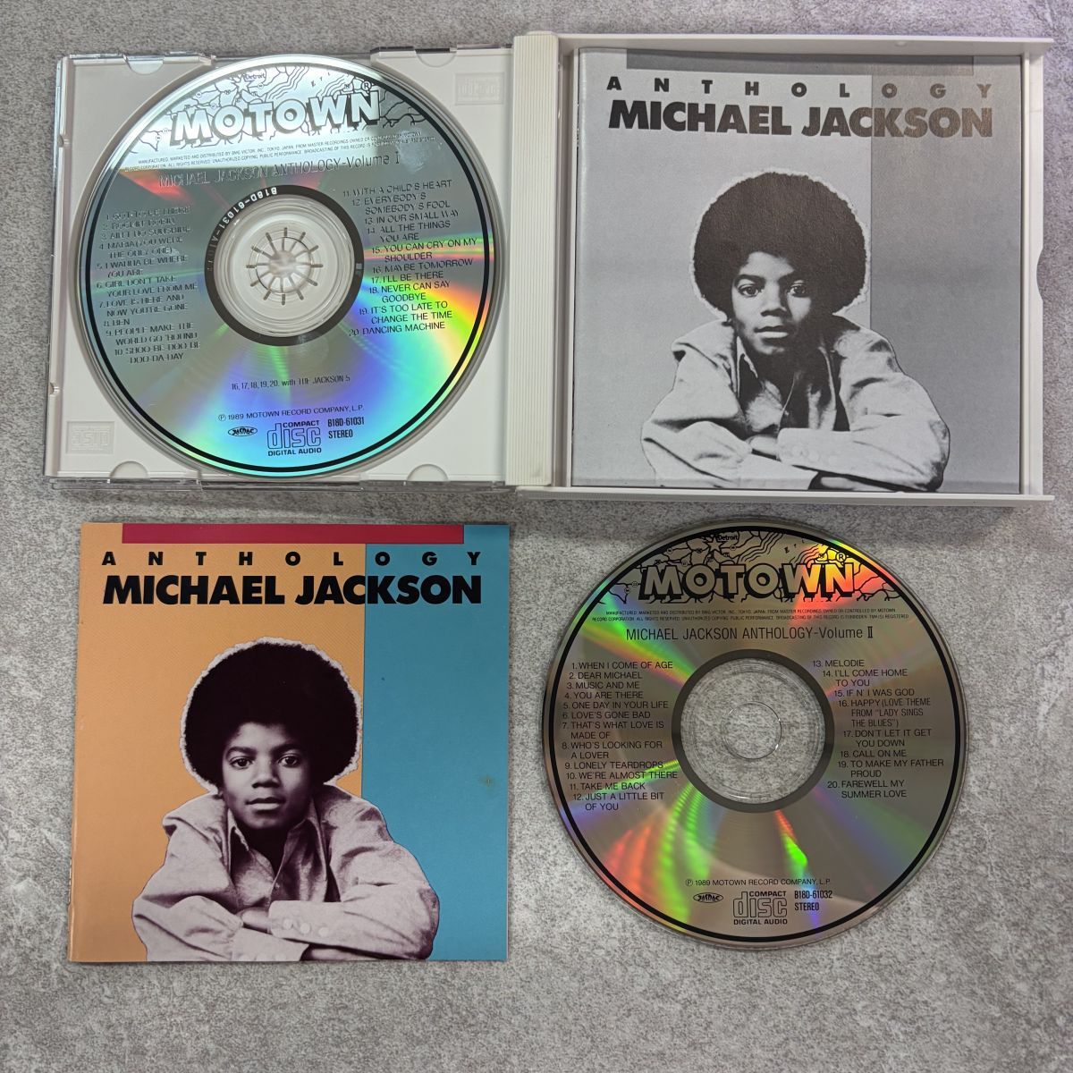 帯 CD 国内盤 MICHAEL JACKSON/ANTHOLOGY/MOTOWN B18D-61031/32 - メルカリ