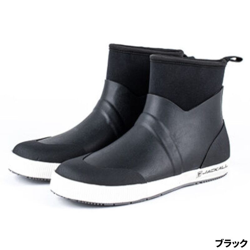 ジャッカル フットウェア ウインターデッキシューズ SH-A001 M (25-25.5cm) ブラック