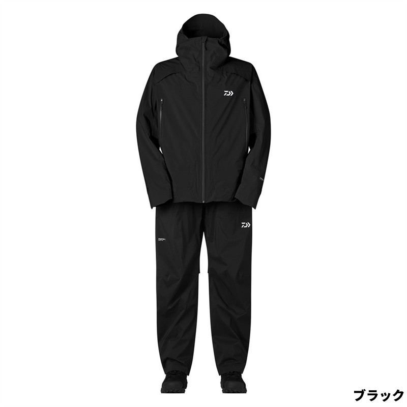 ダイワ ウェア DR-2226 Pertex クールベントレインスーツ 2XL ブラック