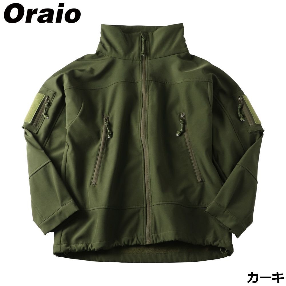防寒ウェア Oraio(オライオ) ソフトシェルジャケット WM カーキ