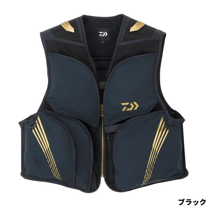 ダイワ ウェア DV-2126 クールショートベスト XL ブラック