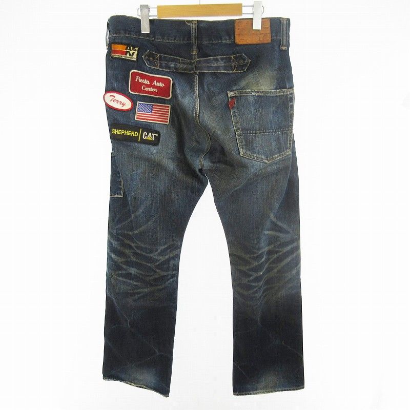 ANACHRONORM BAL アナクロノーム バル シータ Θ 36 デニム アナクロノーム anachronorm 36 シンチバック デニムパンツ ジーンズ G