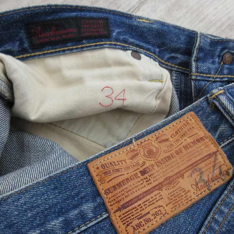 アナクロノーム anachronorm 34 デニムパンツ ジーンズ Gパン ぺ