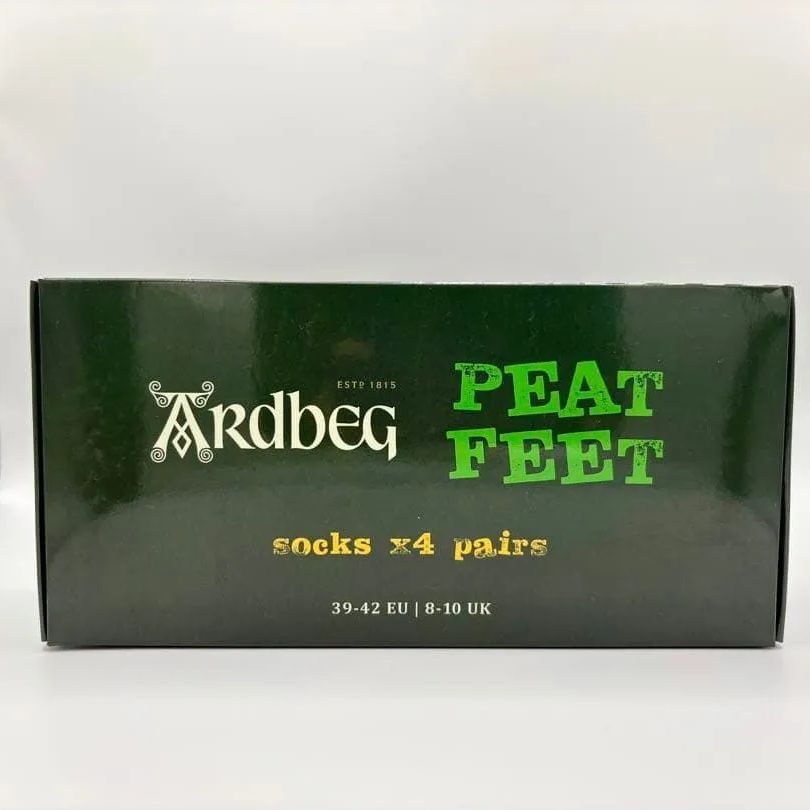Ardbeg FEATFEET 靴下　4足セット 未使用/箱付】ARDBEG（アードベッグ） PEAT FEET 4足セット - メルカリ