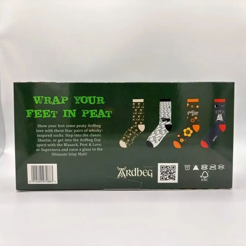 未使用/箱付】ARDBEG（アードベッグ） PEAT FEET 4足セット - メルカリ