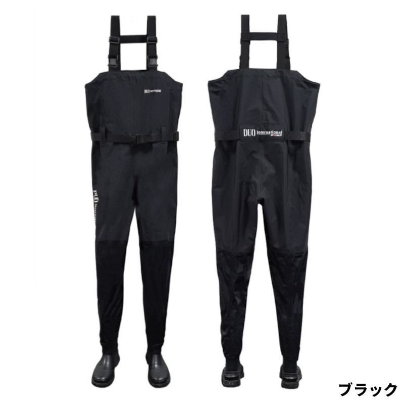 DUO ウェーダー プロスペックウェーダー ラジアルソール L ブラック