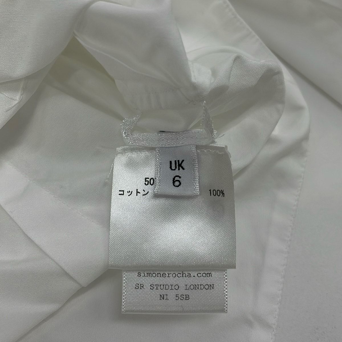simone rocha(シモーネロシャ) 長袖シャツブラウス サイズ6 M 