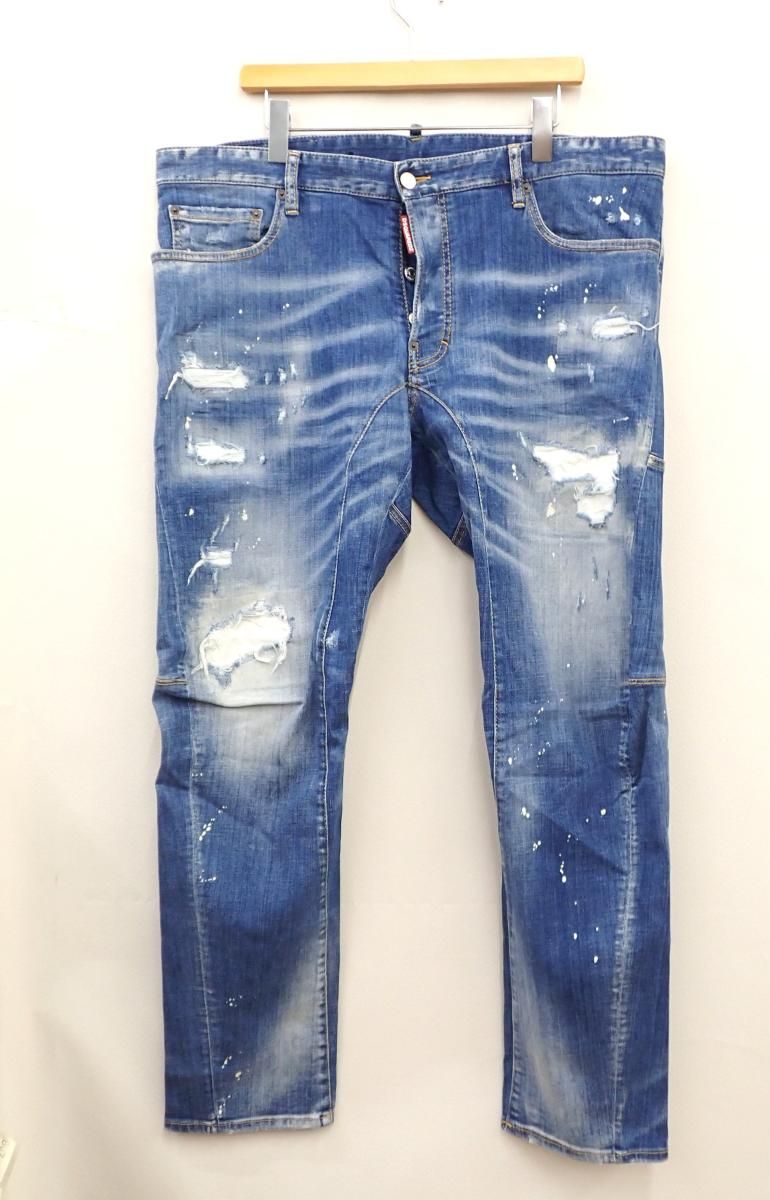 ★7568☆DSQUARED2 ディースクエアード Tidy Biker Jean タイディバイカー ジーンズ S79LA0022 S30342　58