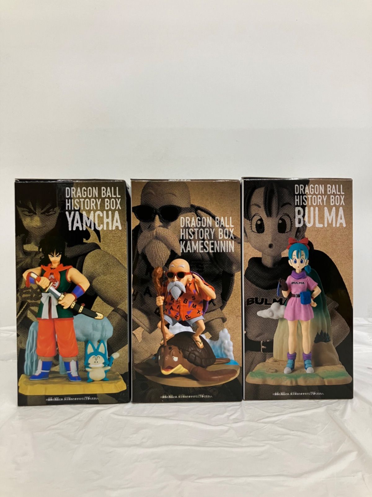 未開封 ドラゴンボール history box ヤムチャ 亀仙人 ブルマ