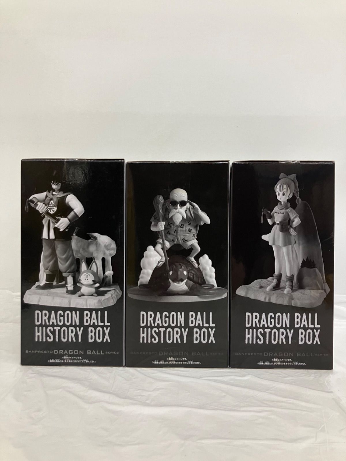 未開封 ドラゴンボール history box ヤムチャ 亀仙人 ブルマ