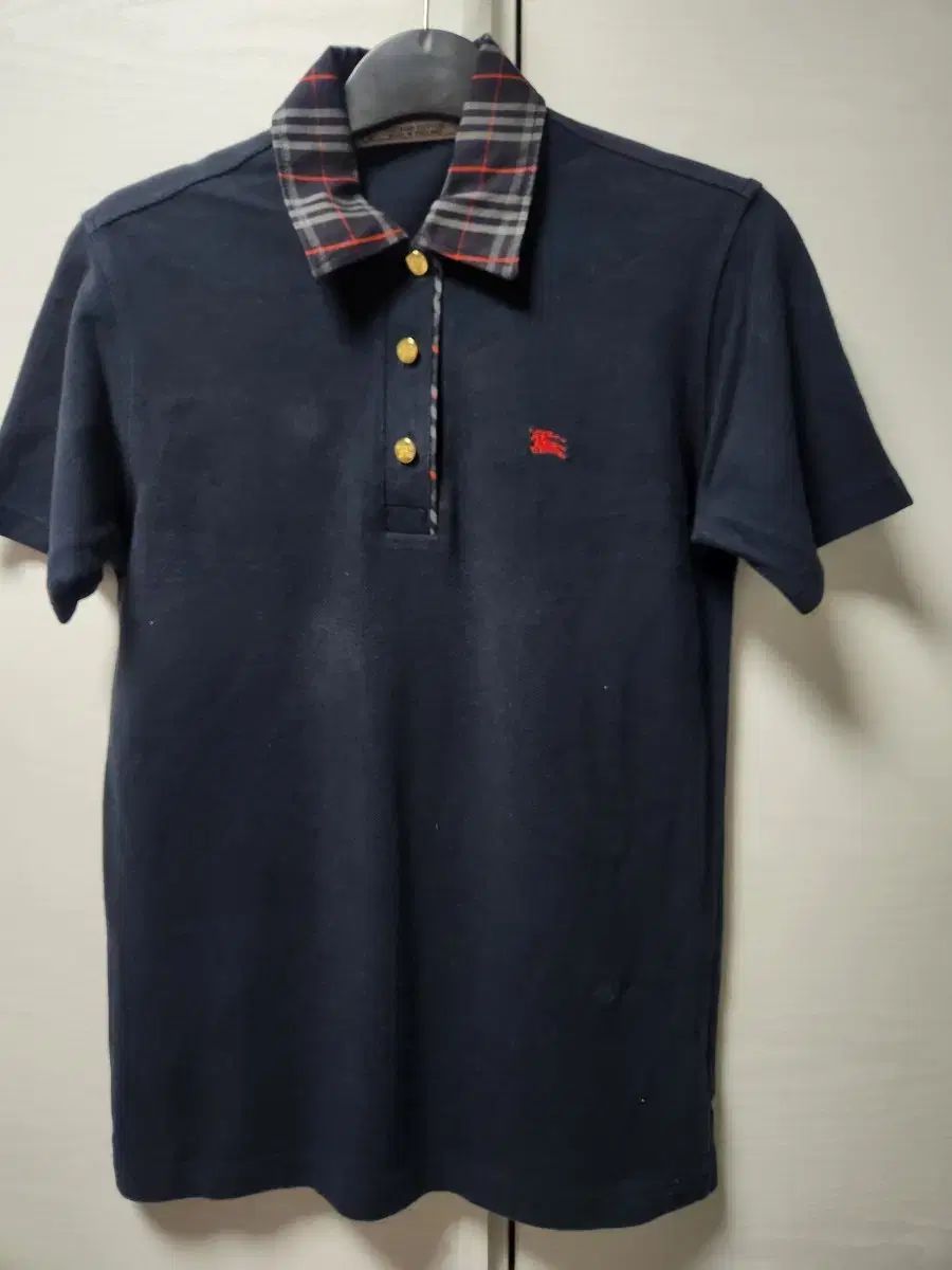 バーバリー チェック カラ ポロTシャツ S