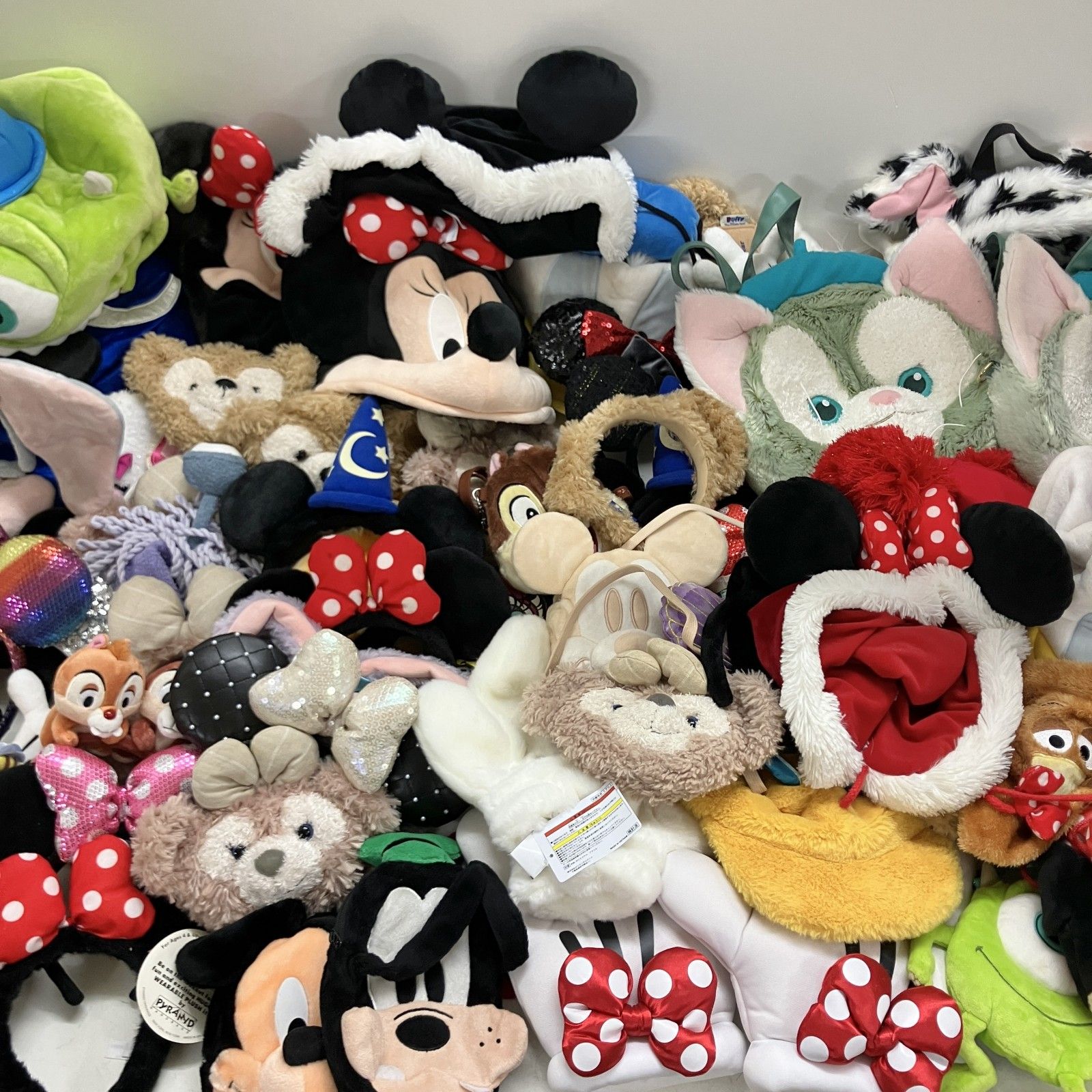 ディズニー被り物カチューシャ帽子まとめ売りファンキャップ