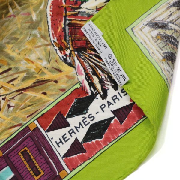 エルメス HERMES カレ90 大判スカーフ Les Cheyennes シャイアン族