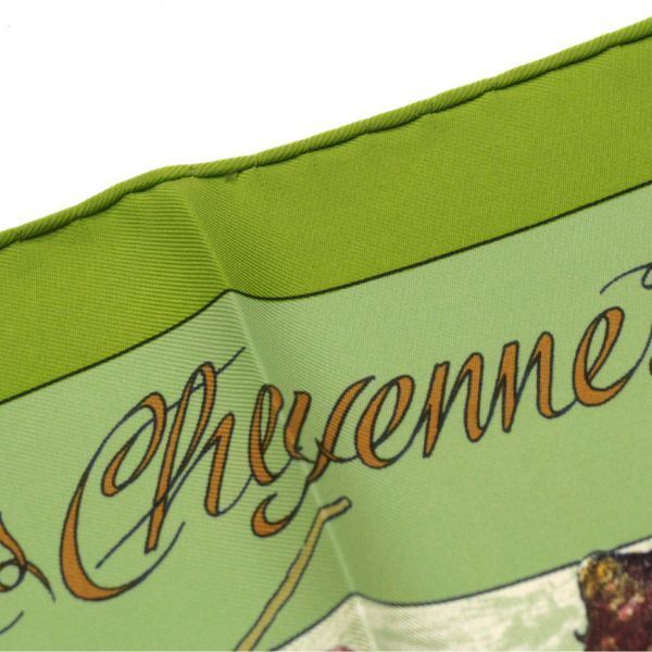 エルメス HERMES カレ90 大判スカーフ Les Cheyennes シャイアン族