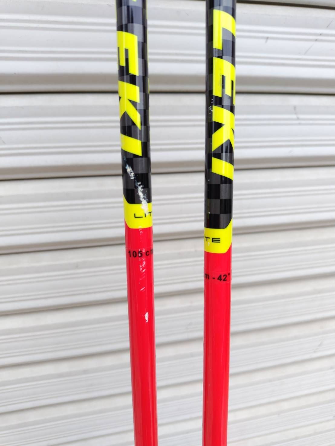 LEKI WCR COMP 105cm スキー用ストック - メルカリ
