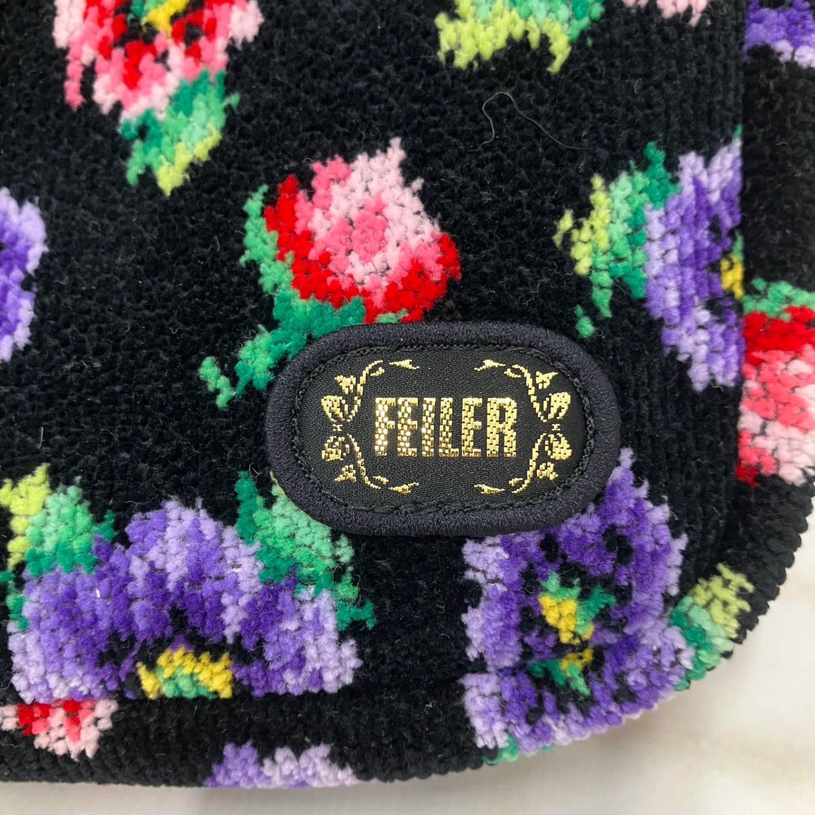 3705 FEILER フェイラー シュニール織り アネモネプティ 2WAY 