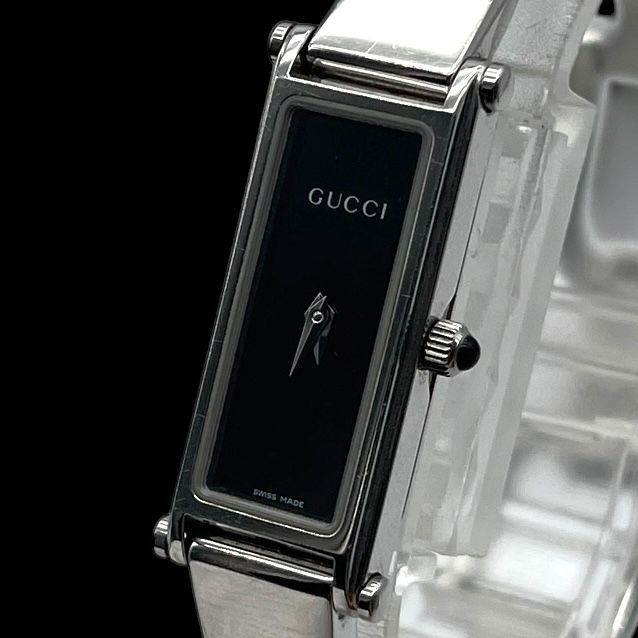 新品電池 稼働品 GUCCI グッチ レディース腕時計 1500L クォーツQZ 2針