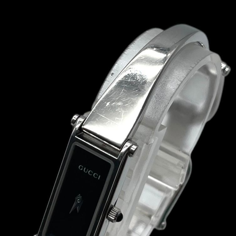 新品電池 稼働品 GUCCI グッチ レディース腕時計 1500L クォーツQZ 2針