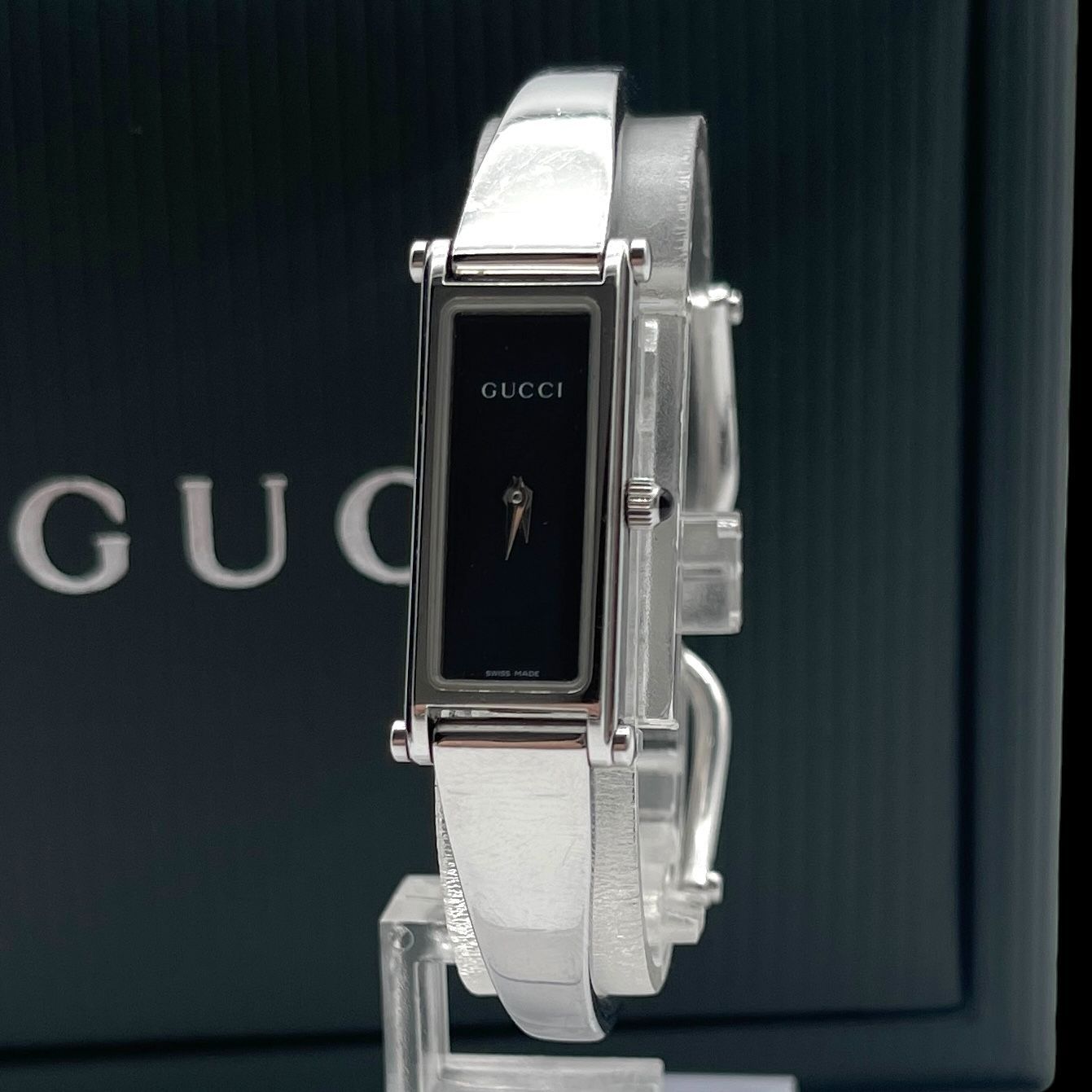 新品電池 稼働品 GUCCI グッチ レディース腕時計 1500L クォーツQZ 2針
