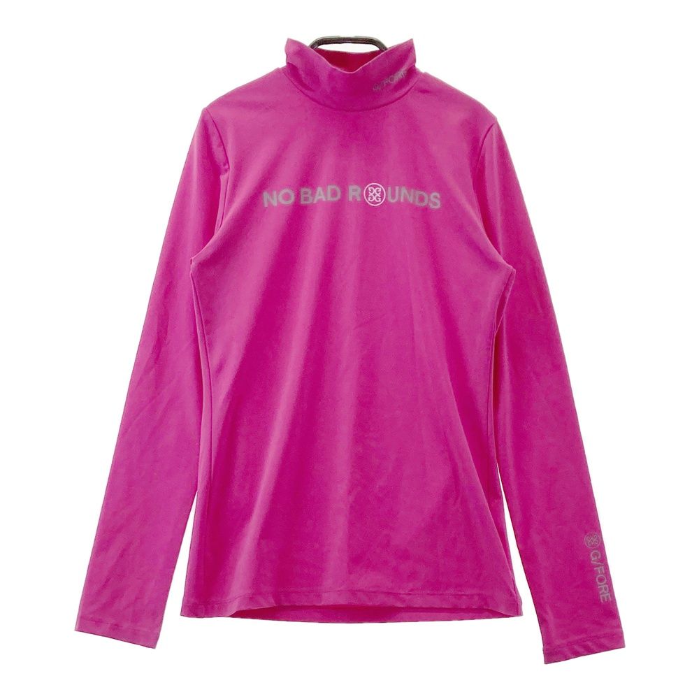 サイズ：36 G/FORE ジーフォア ハイネック 長袖Tシャツ ピンク系