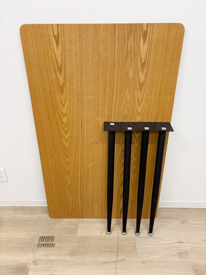 【展示品】定価4万 東谷 ダイニングテーブル 単品 幅120cm ナチュラル アイアン おしゃれ 個人未使用【送料無料】