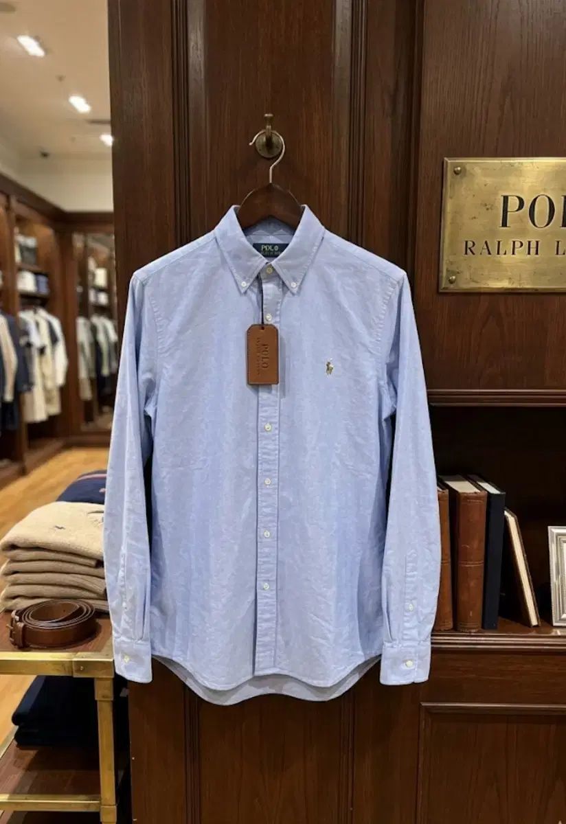 ポロ スカイブルー Oxford シャツ
