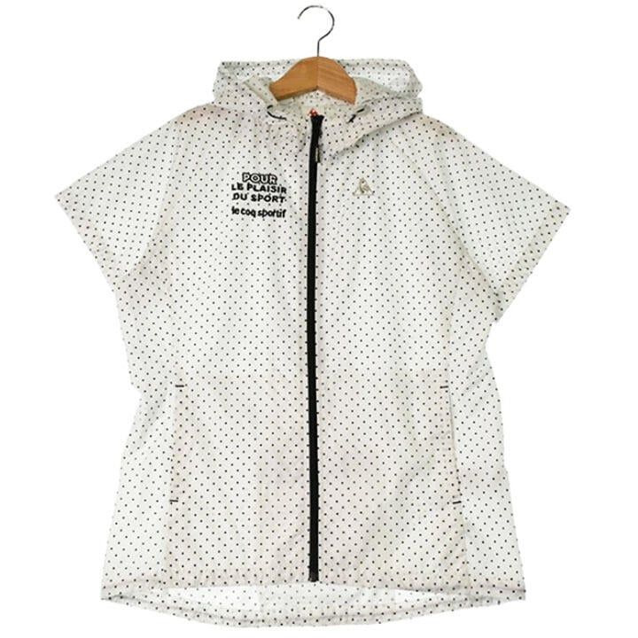 ルコックスポルティフ | O(LL相当) | レディース 半袖ブルゾン ホワイト系 春夏【中古】ゴルフウェア