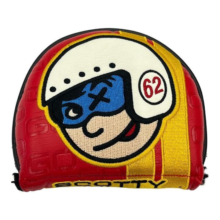 スコッティ キャメロン | ジョニーレーサーパター用ヘッドカバー レッド系 【中古グッズ】ゴルフグッズ