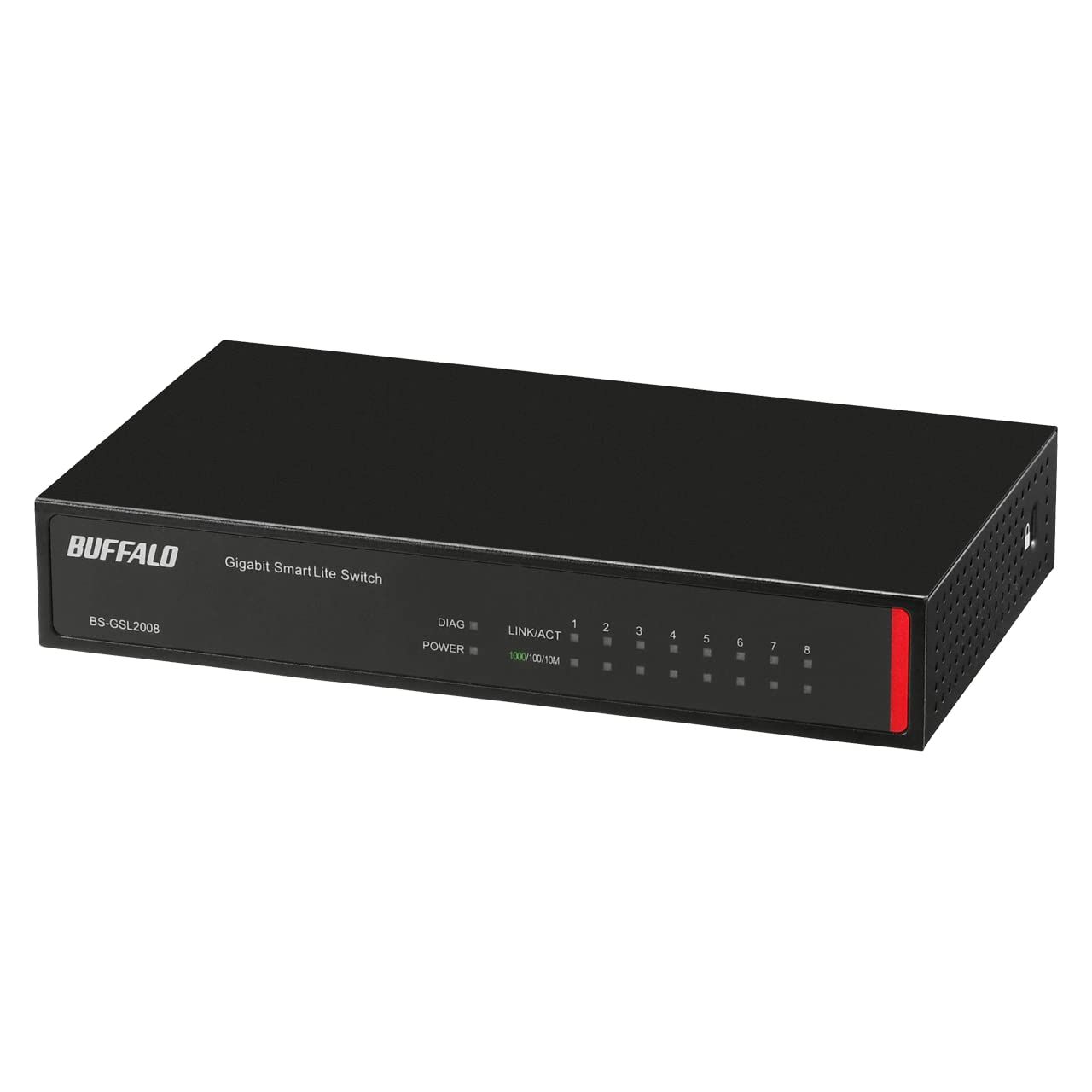 新品 バッファロー 法人向け Giga対応 Layer2 スマートLiteスイッチ 8ポート BS-GSL2008