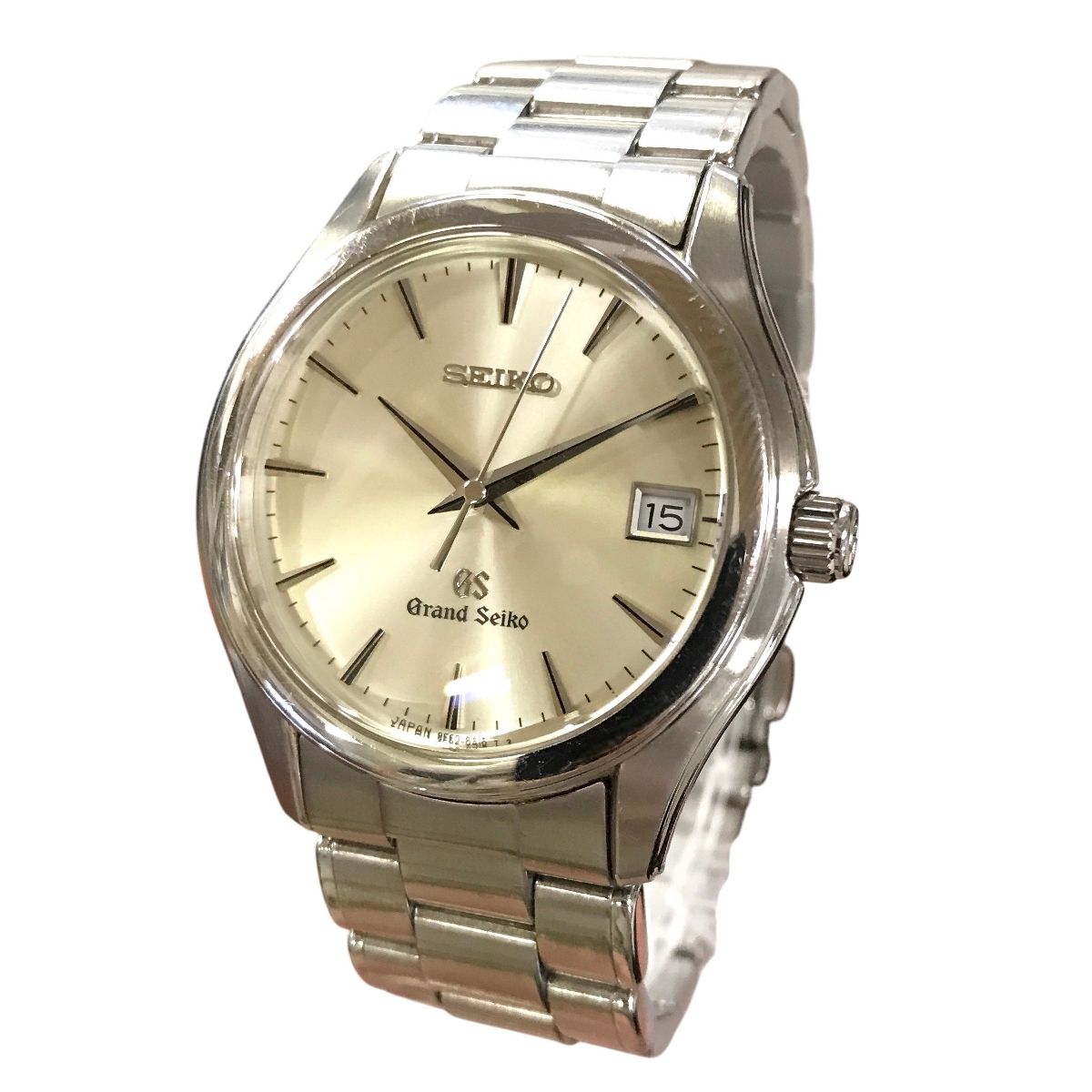 SEIKO グランドセイコー クォーツ SBGX005 9F62-0A10 シルバー文字盤
