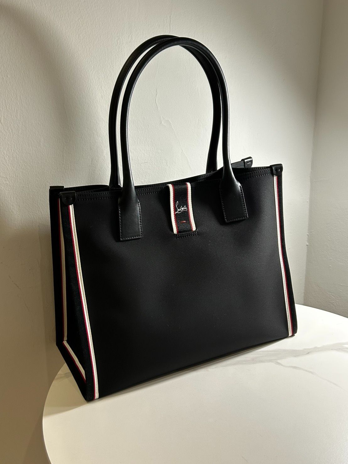 【Christian Louboutin】300個限定 クリスチャンルブタン 3245177 Nastroloubi L ナストロルビ エル for BMW Fashionista 　トートバッグ