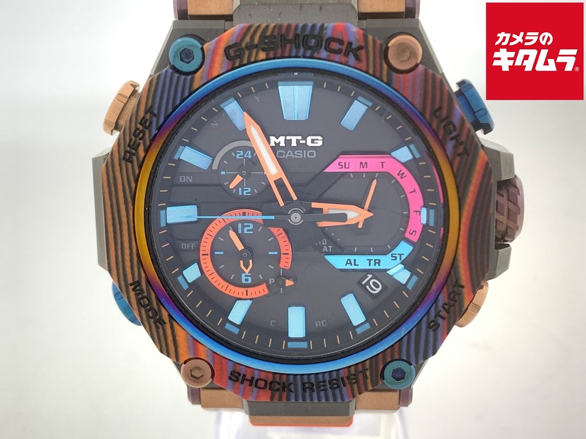 【中古】 【新品同様】 カシオ G-SHOCK MT-G ブラック MTG-B2000XMG-1AJR カーボン/ステンレススティール