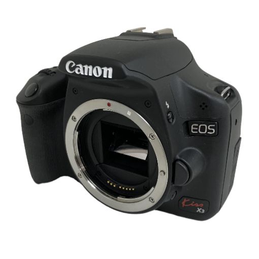 Canon EOS Kiss X3 ダブルズームキット EF-S 18-55mm 55-250mm デジタル 一眼レフカメラ キャノン ジャンク O11224432
