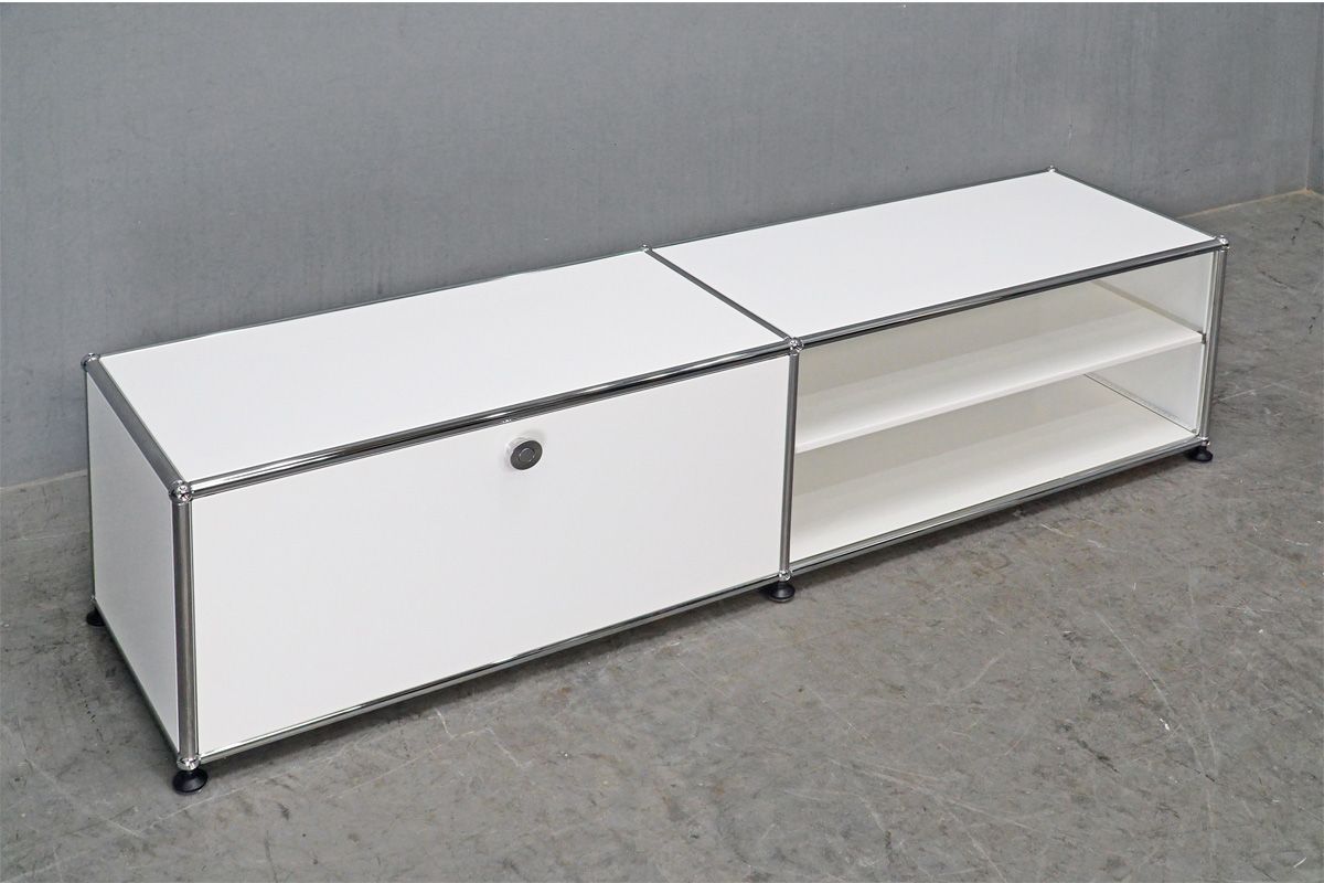 極美品 USM Haller system (ハラー) 2列1段 キャビネット テレビボード 