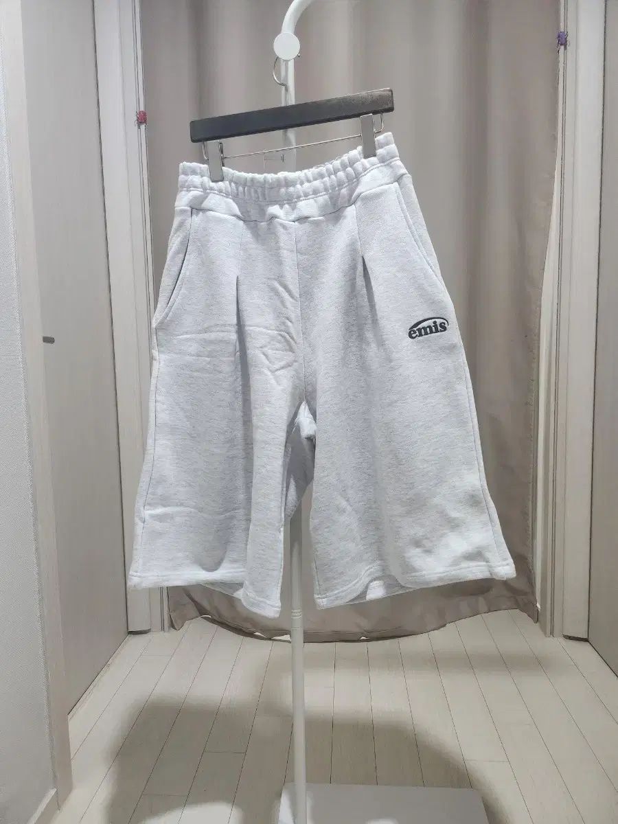 emis エミス スウェット ハーフパンツ メランジ グレー 新品