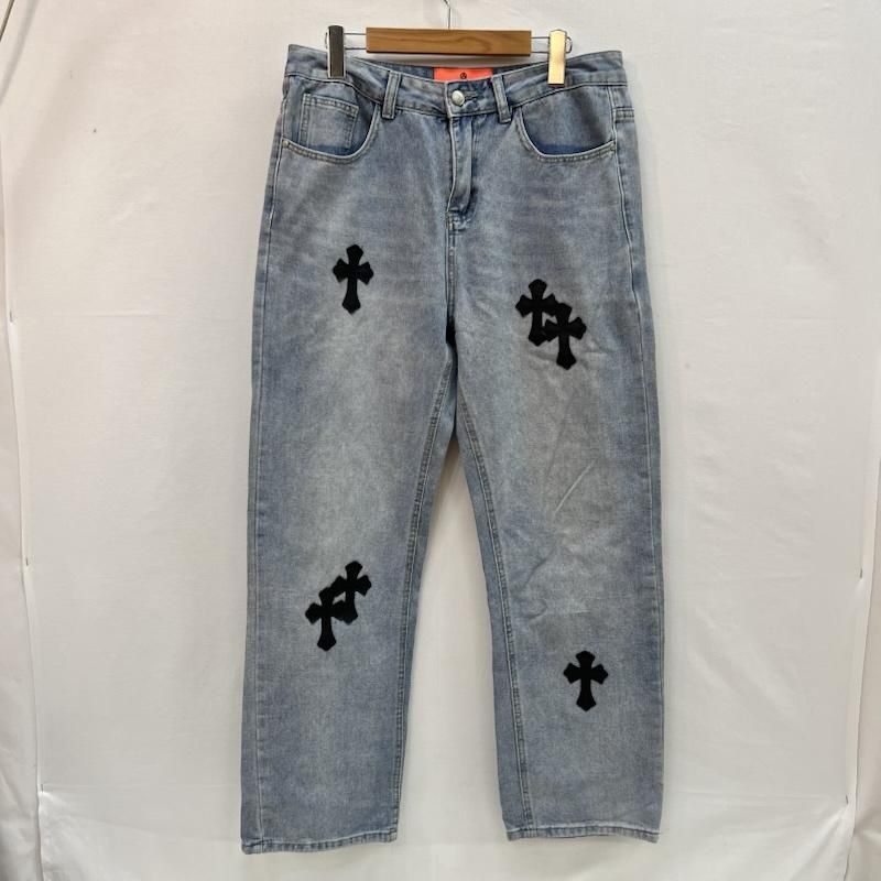 ガリスアディクション クロスパッチ デニムパンツ メンズ M ISItems 