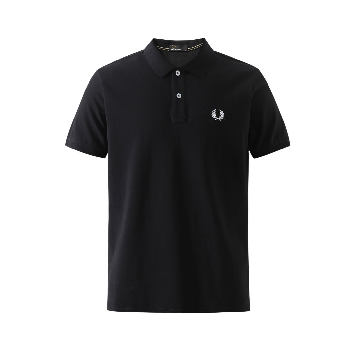 【(値下げ)Fred Perry】(新品・未使用) ブラック ポロシャツ サイズ欠けのため最終値下げ【新品未使用】FRED PERRY フレッドペリー