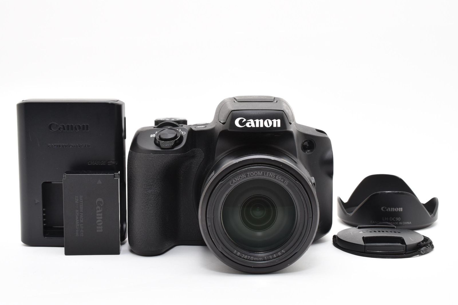 極上品 Canon Powershot SX70HS バッテリーチャージャーセット ち０２４ 57,000円